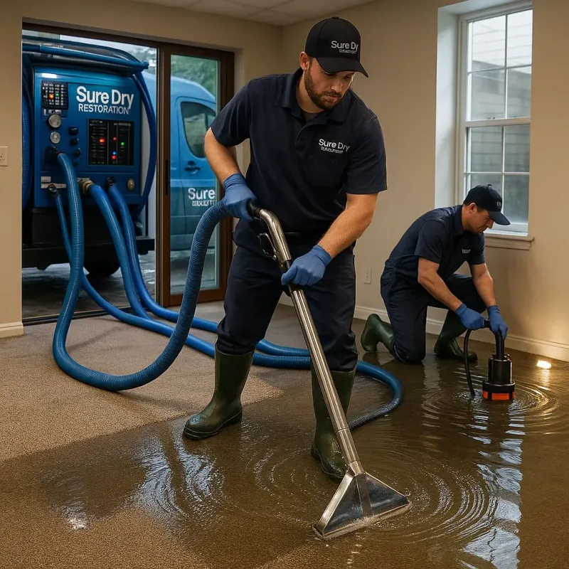 Water Extraction and Removal process in Plainfield, CT